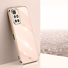 Funda Silicona Ultrafina Goma Carcasa XL1 para Xiaomi Redmi 10 (2022) Oro