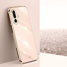 Funda Silicona Ultrafina Goma Carcasa XL1 para Xiaomi Redmi K40 Gaming 5G Oro