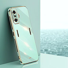 Funda Silicona Ultrafina Goma Carcasa XL1 para Xiaomi Redmi K50 Gaming 5G Verde