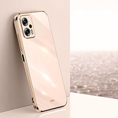 Funda Silicona Ultrafina Goma Carcasa XL1 para Xiaomi Redmi K50i 5G Oro