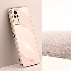 Funda Silicona Ultrafina Goma Carcasa XL1 para Xiaomi Redmi K60E 5G Oro