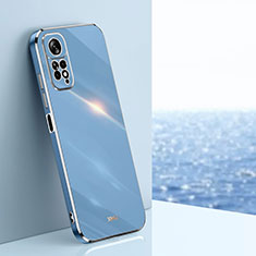 Funda Silicona Ultrafina Goma Carcasa XL1 para Xiaomi Redmi Note 11 4G (2022) Azul