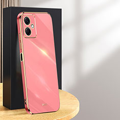 Funda Silicona Ultrafina Goma Carcasa XL1 para Xiaomi Redmi Note 12R Pro 5G Rosa Roja