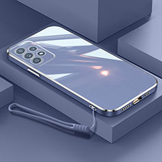 Funda Silicona Ultrafina Goma Carcasa XL2 para Samsung Galaxy A32 5G Gris Lavanda