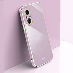 Funda Silicona Ultrafina Goma Carcasa XL3 para Huawei Honor 50 SE 5G Purpura Claro