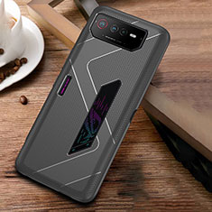 Funda Silicona Ultrafina Goma Carcasa ZJ1 para Asus ROG Phone 6 Gris