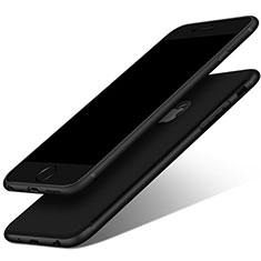 Funda Silicona Ultrafina Goma G02 para Apple iPhone 6 Negro