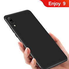 Funda Silicona Ultrafina Goma para Huawei Enjoy 9 Negro