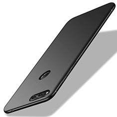 Funda Silicona Ultrafina Goma para Huawei Honor 7X Negro