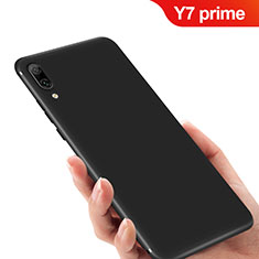 Funda Silicona Ultrafina Goma para Huawei Y7 Prime (2019) Negro