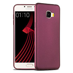 Funda Silicona Ultrafina Goma para Samsung Galaxy C5 SM-C5000 Morado