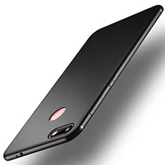 Funda Silicona Ultrafina Goma R01 para Huawei Enjoy 7 Negro