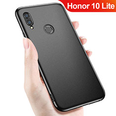 Funda Silicona Ultrafina Goma S02 para Huawei Honor 10 Lite Negro