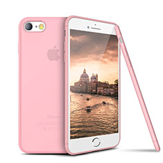 Funda Silicona Ultrafina Goma S03 para Apple iPhone 8 Rosa