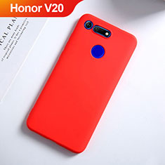 Funda Silicona Ultrafina Goma S03 para Huawei Honor V20 Rojo