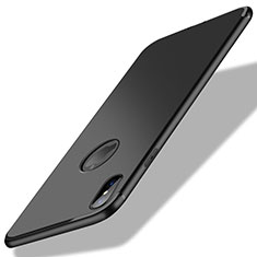 Funda Silicona Ultrafina Goma S04 para Apple iPhone Xs Negro