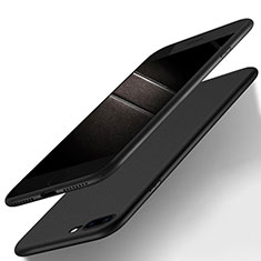 Funda Silicona Ultrafina Goma S05 para Apple iPhone 7 Plus Negro