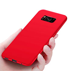 Funda Silicona Ultrafina Goma S06 para Samsung Galaxy S8 Plus Rojo