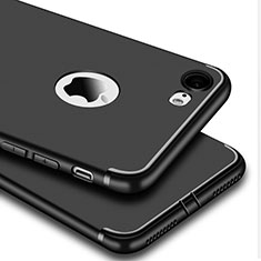 Funda Silicona Ultrafina Goma S07 para Apple iPhone 8 Negro