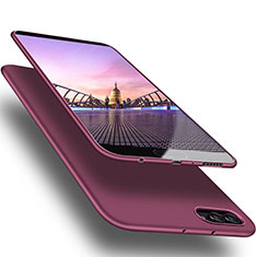 Funda Silicona Ultrafina Goma S07 para Huawei Honor V10 Morado