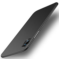 Funda Silicona Ultrafina Goma V02 para Apple iPhone Xs Negro