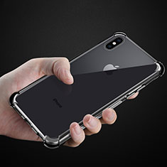 Funda Silicona Ultrafina Transparente C07 para Apple iPhone Xs Claro