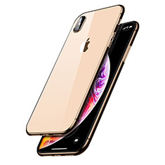 Funda Silicona Ultrafina Transparente C14 para Apple iPhone Xs Claro