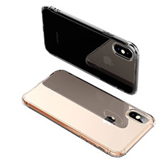 Funda Silicona Ultrafina Transparente C17 para Apple iPhone Xs Claro