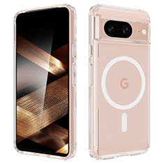 Funda Silicona Ultrafina Transparente con Mag-Safe Magnetic para Google Pixel 8 5G Claro