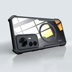 Funda Silicona Ultrafina Transparente con Mag-Safe Magnetic para Xiaomi Mi 12T Pro 5G Negro