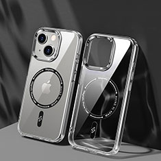 Funda Silicona Ultrafina Transparente con Mag-Safe Magnetic TB1 para Apple iPhone 13 Claro