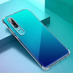 Funda Silicona Ultrafina Transparente K02 para Huawei P30 Claro