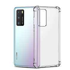 Funda Silicona Ultrafina Transparente K05 para Huawei P40 Claro