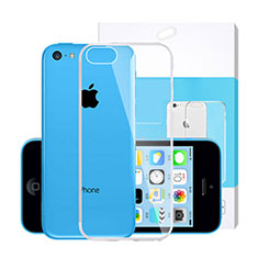 Funda Silicona Ultrafina Transparente para Apple iPhone 5C Claro