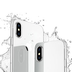 Funda Silicona Ultrafina Transparente para Apple iPhone Xs Claro