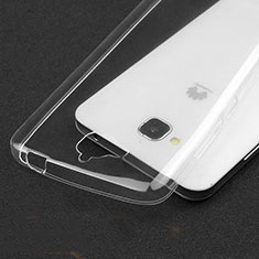 Funda Silicona Ultrafina Transparente para Huawei Enjoy 5 Claro