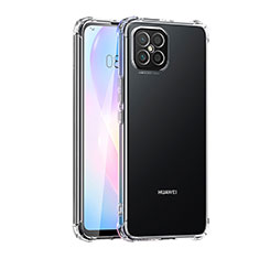 Funda Silicona Ultrafina Transparente para Huawei Nova 8 SE 4G Claro