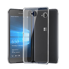 Funda Silicona Ultrafina Transparente para Microsoft Lumia 650 Claro