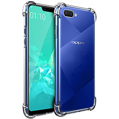 Funda Silicona Ultrafina Transparente para Oppo AX5 Claro