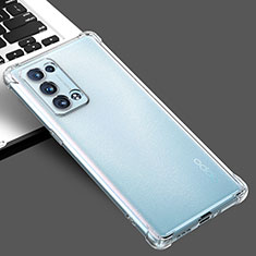 Funda Silicona Ultrafina Transparente para Oppo Reno6 Pro+ Plus 5G Claro