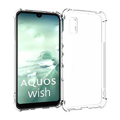 Funda Silicona Ultrafina Transparente para Sharp Aquos wish Claro