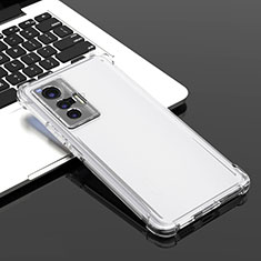 Funda Silicona Ultrafina Transparente para Vivo X70 5G Claro