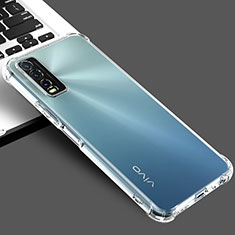 Funda Silicona Ultrafina Transparente para Vivo Y12A Claro