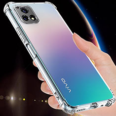 Funda Silicona Ultrafina Transparente para Vivo Y72 India Claro