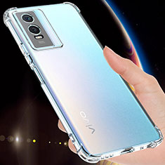 Funda Silicona Ultrafina Transparente para Vivo Y74s 5G Claro