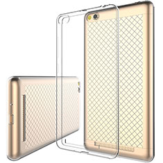 Funda Silicona Ultrafina Transparente para Xiaomi Redmi 3 Claro