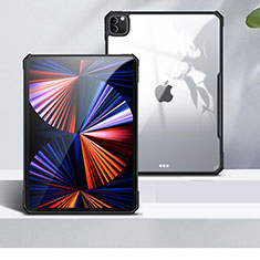 Funda Silicona Ultrafina Transparente T04 para Apple iPad Pro 11 (2021) Negro