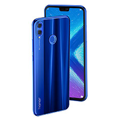Funda Silicona Ultrafina Transparente T04 para Huawei Honor View 10 Lite Azul