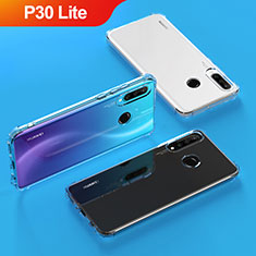 Funda Silicona Ultrafina Transparente T04 para Huawei P30 Lite Claro