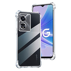 Funda Silicona Ultrafina Transparente T04 para Oppo A1 Pro 5G Claro